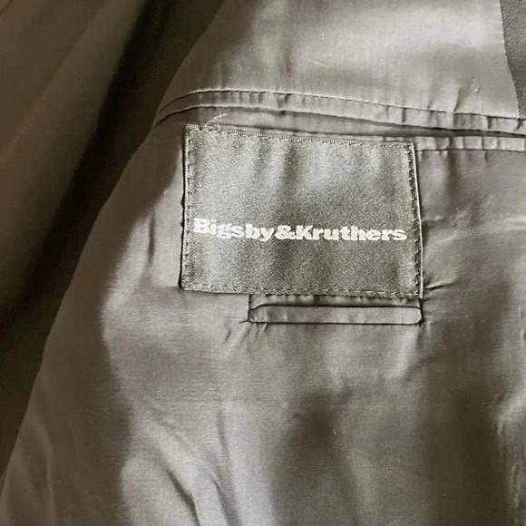 Hugo Boss sz 40R black wool blazer suit jacket in excellent pre owned condition - Picture 7 of 9